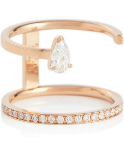 С ромбами с бриллиантом кольцо Repossi, золотой
