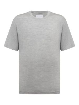 Шелковая футболка Marco Pescarolo черная