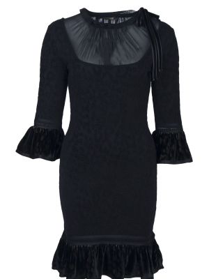 Коктейльное платье Roberto Cavalli черное