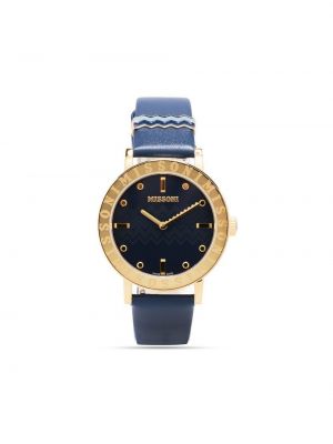 Armbanduhr Missoni blau