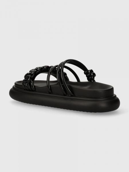 Papuci cu platformă Desigual negru