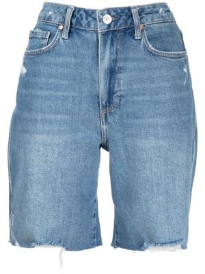 Shorts di jeans Paige blu