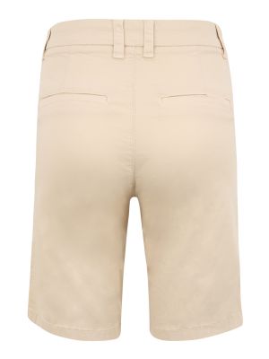 Pantaloni chino Selected Femme Tall beige