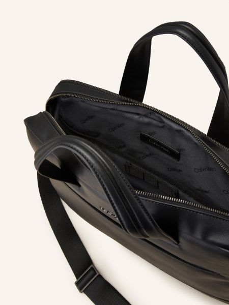 Business taška na notebook Calvin Klein černá