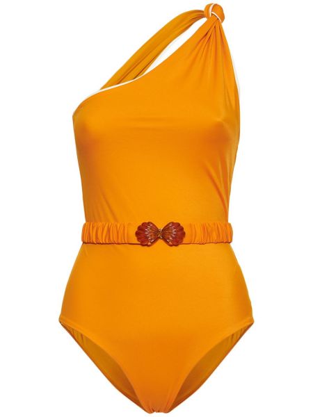 Jednodílné plavky Johanna Ortiz oranžové