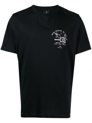 T-shirt con stampa Ps Paul Smith nero