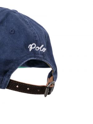 Siuvinėtas kepurė su snapeliu Polo Ralph Lauren