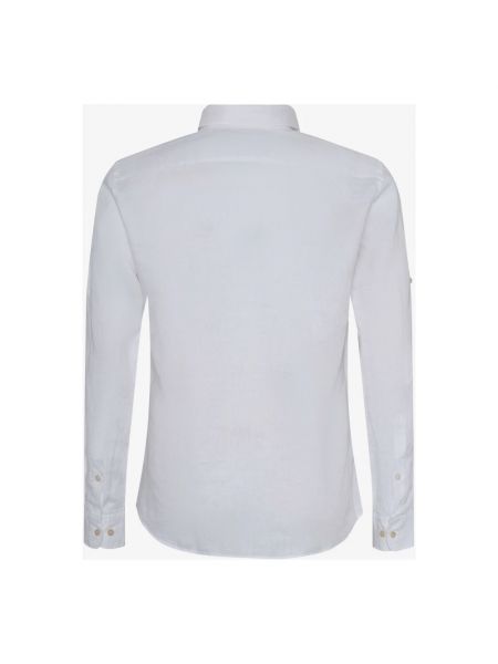 Camisa de lino Brax blanco