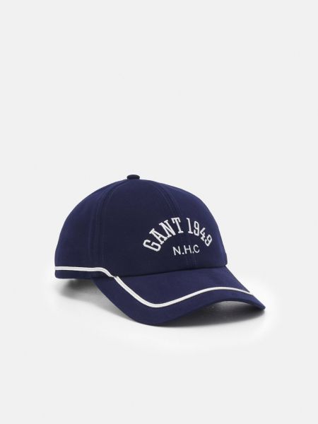 Классическая кепка Gant синяя