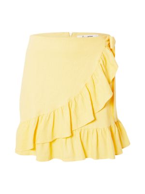 Φούστα mini Koton κίτρινο