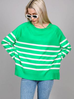 Priliehavý sveter Madmext zelená