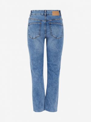 Straight jeans Pieces blau