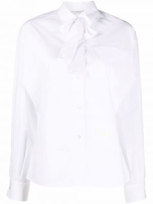 Camisa con lazo Philosophy Di Lorenzo Serafini blanco