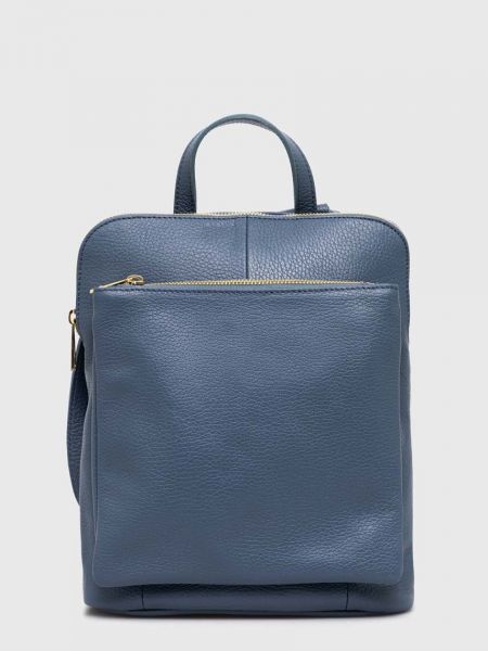 Kožený batoh Answear Lab modrý