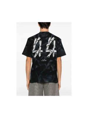 Camiseta con estampado 44 Label Group negro