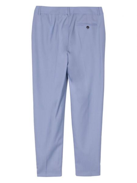 Vlněné kalhoty Ps Paul Smith modré