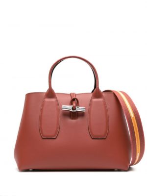 Kožená nákupná taška Longchamp