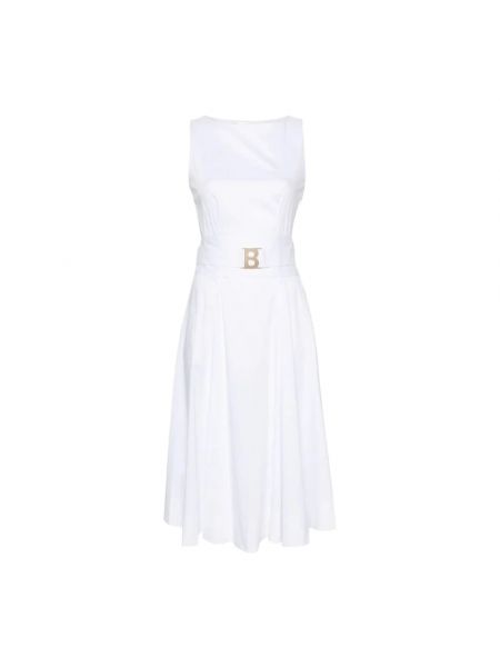 Sukienka midi Blugirl biały