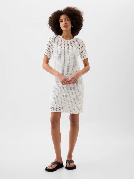 Mini šaty Gap bílé