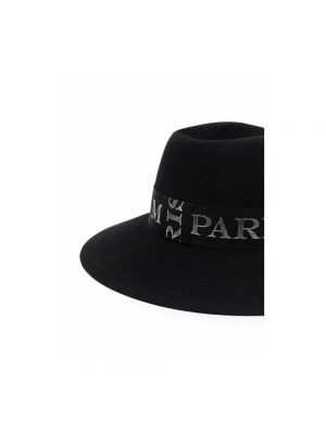 Sombrero con bordado Maison Michel negro
