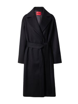 Cappotto di lana Hugo nero