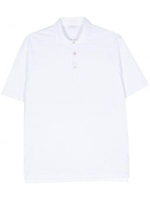 Памучна поло тениска Boglioli бяло