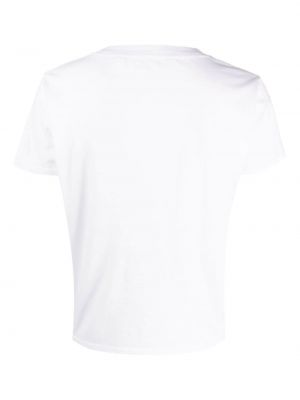 Bavlněné tričko Mother bílé
