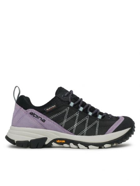 Kotníkové boty Alpina fialové