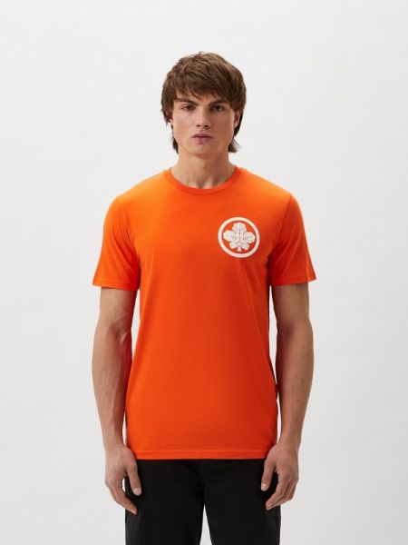 Оранжевая футболка Brian Dales