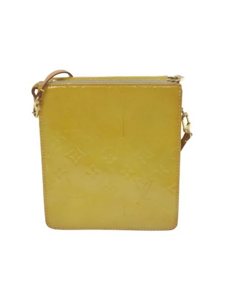 Bolso cruzado de cuero retro Louis Vuitton Vintage beige