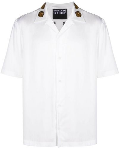 Camicia jeans Versace Jeans Couture, bianco