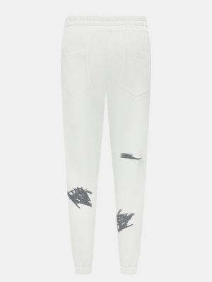 Спортивные штаны J.b4 белые