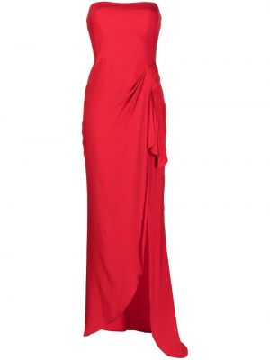 Асиметрична коктейлна рокля Manning Cartell червено