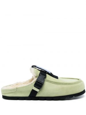 Ruskind loafers Mcq grønn