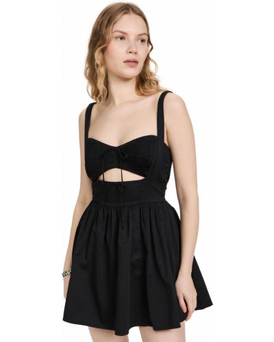 Mini šaty For Love & Lemons, černá