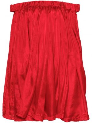 Копринена блуза Rick Owens червено