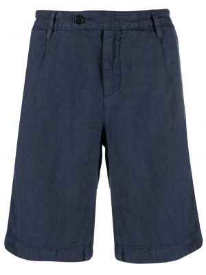Bombažne kratke hlače Massimo Alba modra