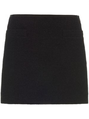 Mini suknja Miu Miu crna