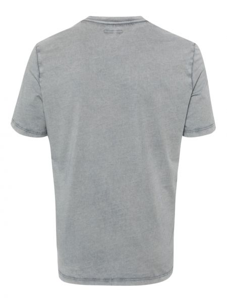 Bavlněné tričko Jacob Cohen šedé