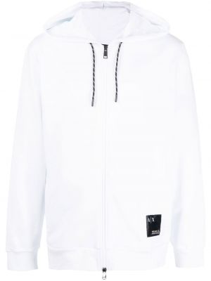 Hoodie Armani Exchange vit