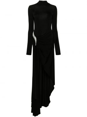 Вечерна рокля David Koma черно
