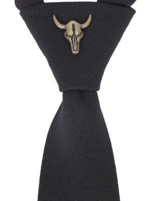 Хлопковый галстук Yuliawave черный