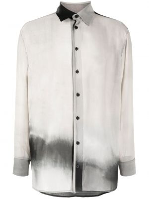 Риза с принт с абстрактен десен Atu Body Couture