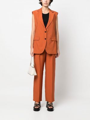 Gilet en laine Karl Lagerfeld orange