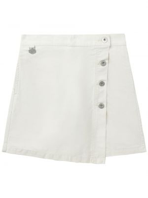 Pantaloni scurți din denim Chocoolate alb