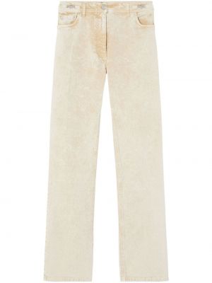 Bavlnené džínsy s rovným strihom Versace