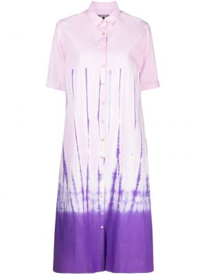 Βαμβακερή φόρεμα σε στυλ πουκάμισο Suzusan