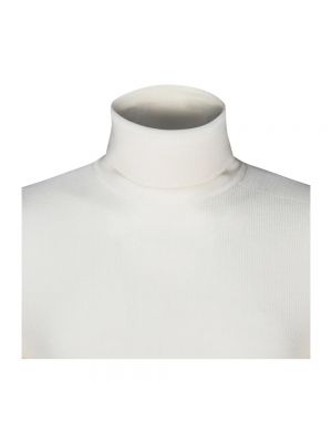 Jersey cuello alto Balmain blanco