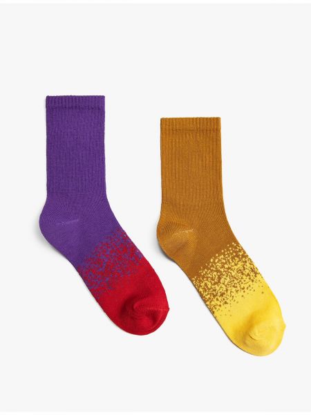 Ponožky s abstraktným vzorom Koton