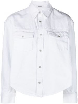 Kurtka jeansowa Wardrobe.nyc biała